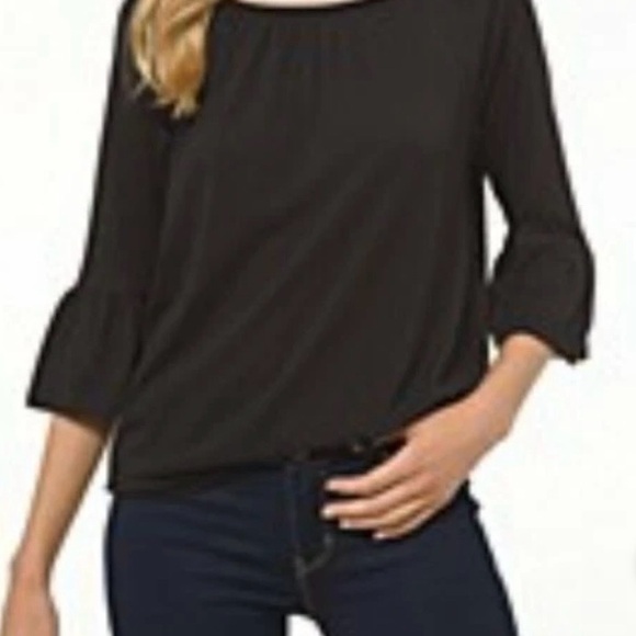 Michael Kors Classic Black Top - Picture 3 of 9